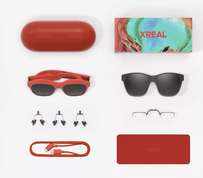 New A.R glasses by xreal